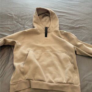 Beige Hoodie with Front Pocket lululemon